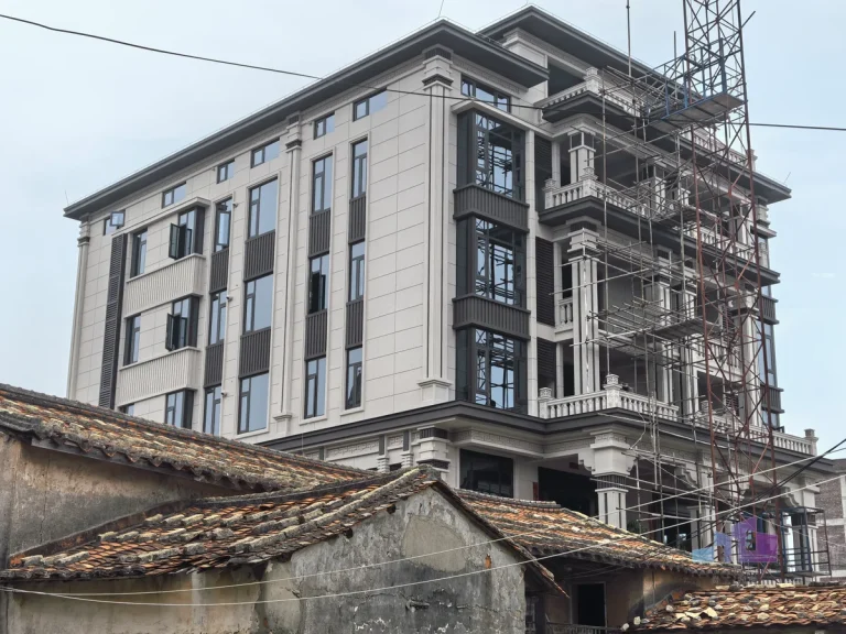 莆田尚工乡墅施工现场：严谨执着的工匠精神展示