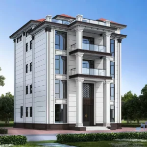 针对旧房改造提供的专业外墙修缮方案,让老旧别墅焕发新生。