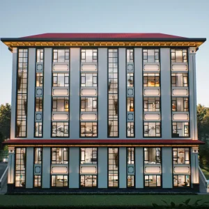 福建高层乡村住宅外墙装饰案例