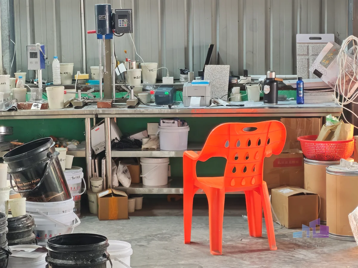 尚工乡墅工厂出厂质量检测工位